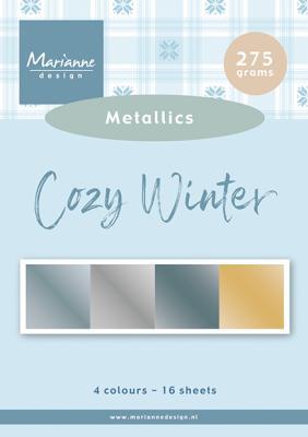 Set papira: Cozy Winter - Metallics