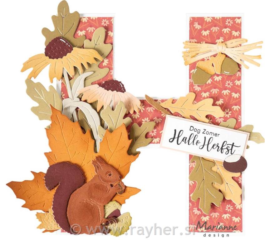 Set papira: Autumn Leaves A4