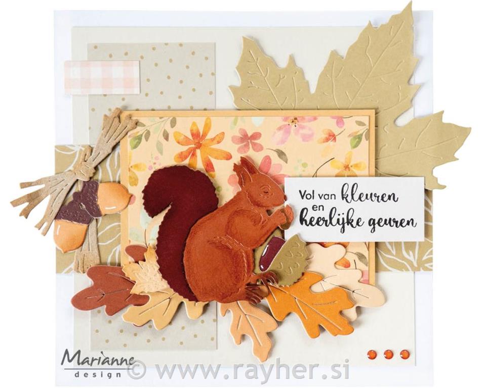 Set papira: Autumn Leaves A4