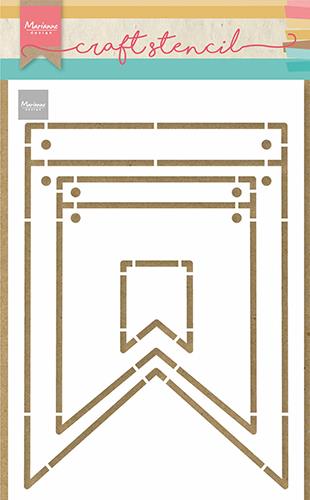 Mask stencils: BANNERS