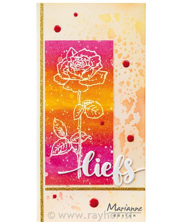 Stamp & die set: Rose