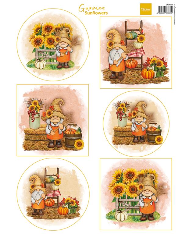 Decoupage slike: Suncokreti