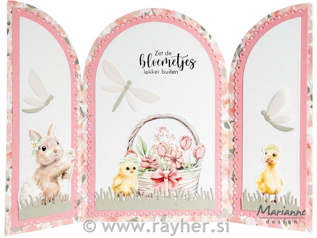 Die cut: Spring
