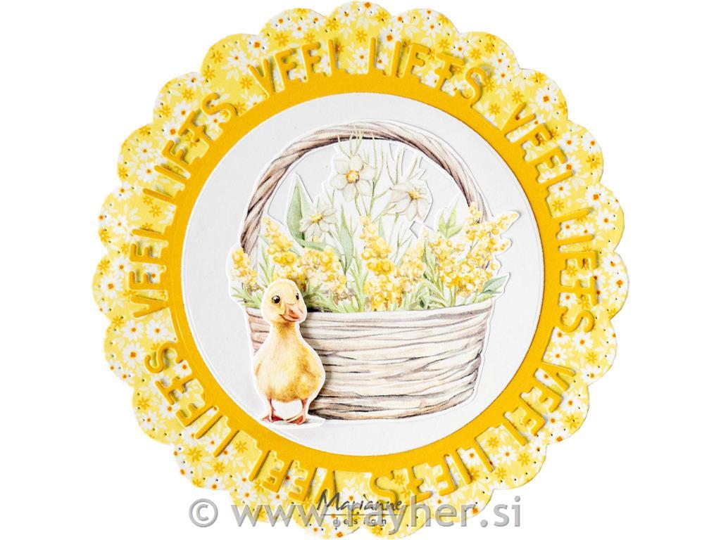 Die cut: Spring