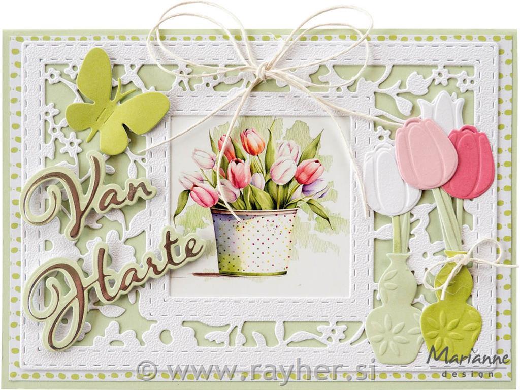 Decoupage slike: Hello Spring