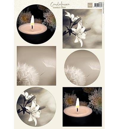 Decoupage slike: Condoleance - Candle