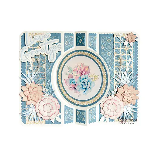 Decoupage slike: Succulents