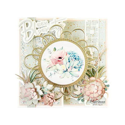 Decoupage slike: Succulents