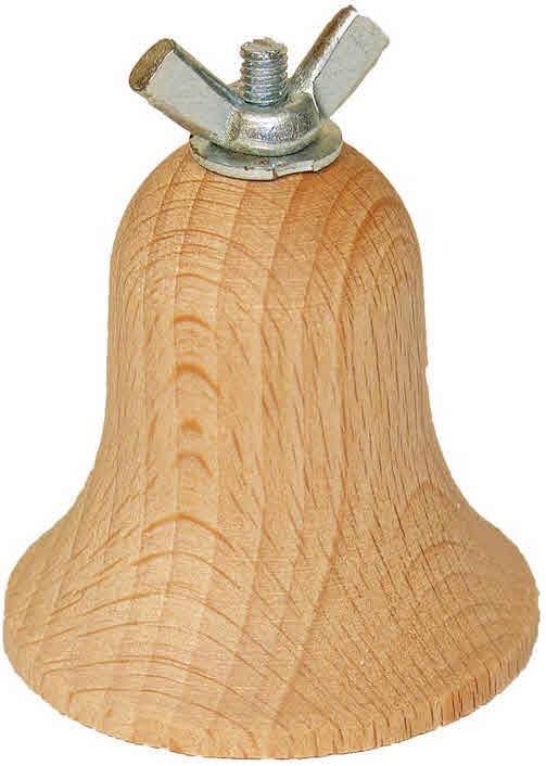 Drveni nastave za pletenje, zvono, 44 mm