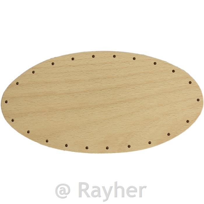 Drvena osnova za košaru, 30x18 cm