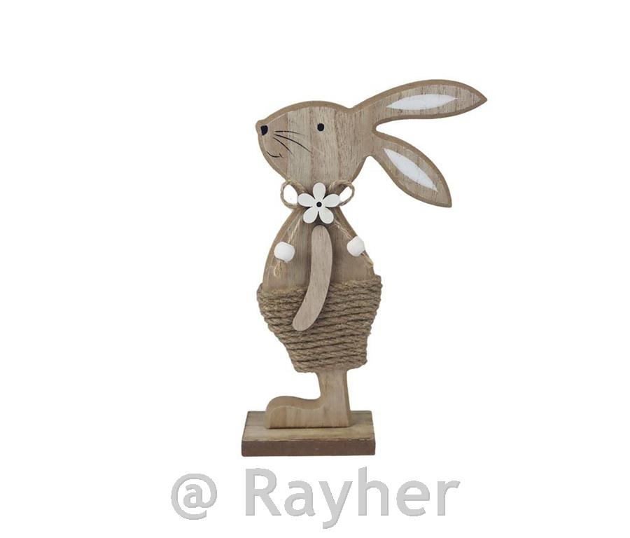 Drveni zećić, 20.5cm