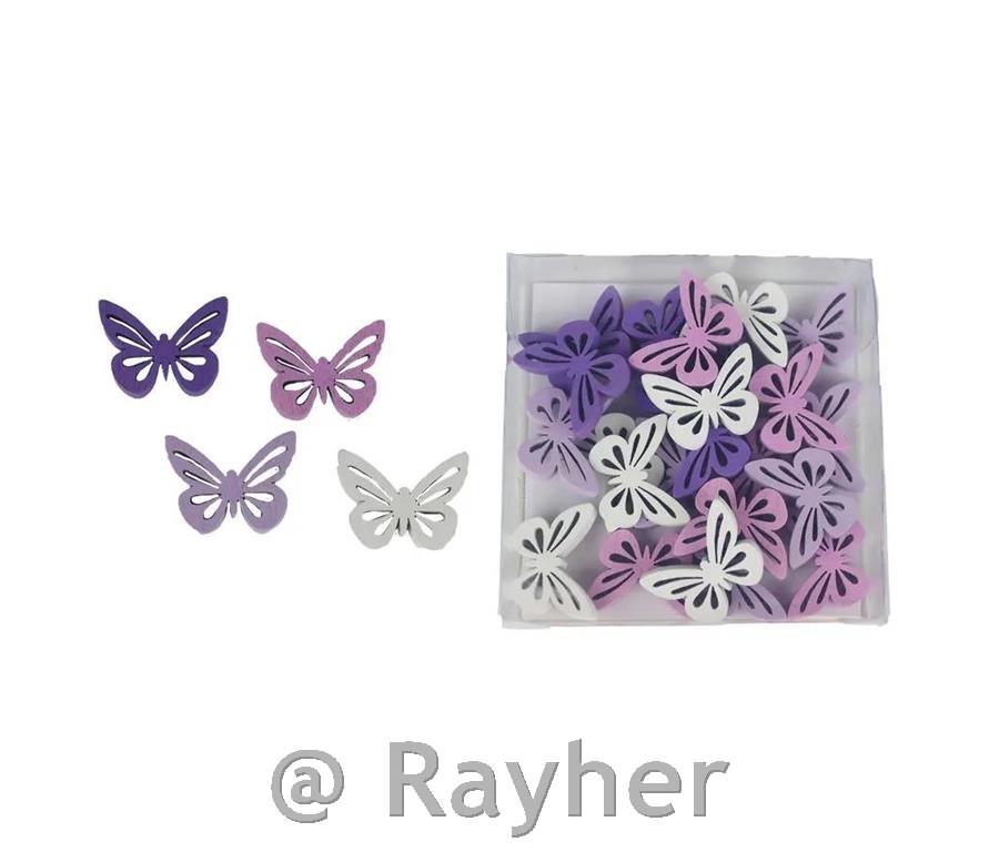 Leseni okraski, pomladno-velikonočni, set 10