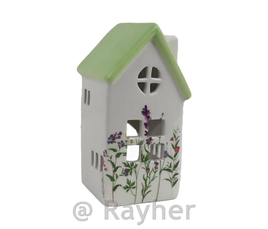 Svijećnjak, kućica s cvijećem
