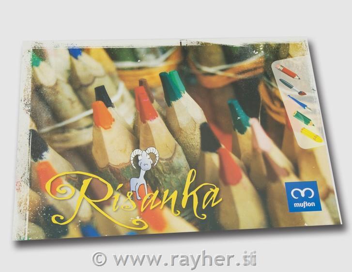 BLOK RISALNI A4, 13 listni, RISANKA