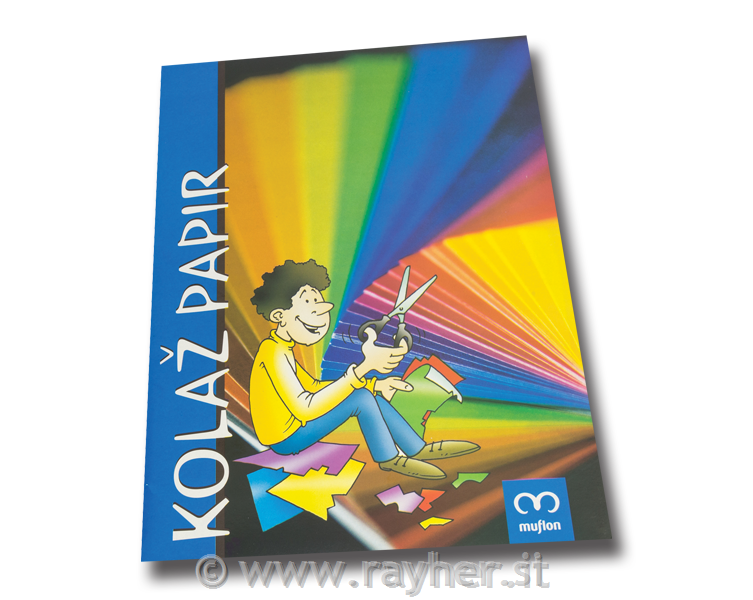 Kolaž papir A4, 20 papira