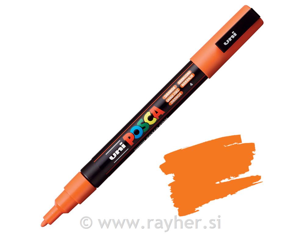 Uni POSCA marker; vrh 0,9-1,3 mm;orange