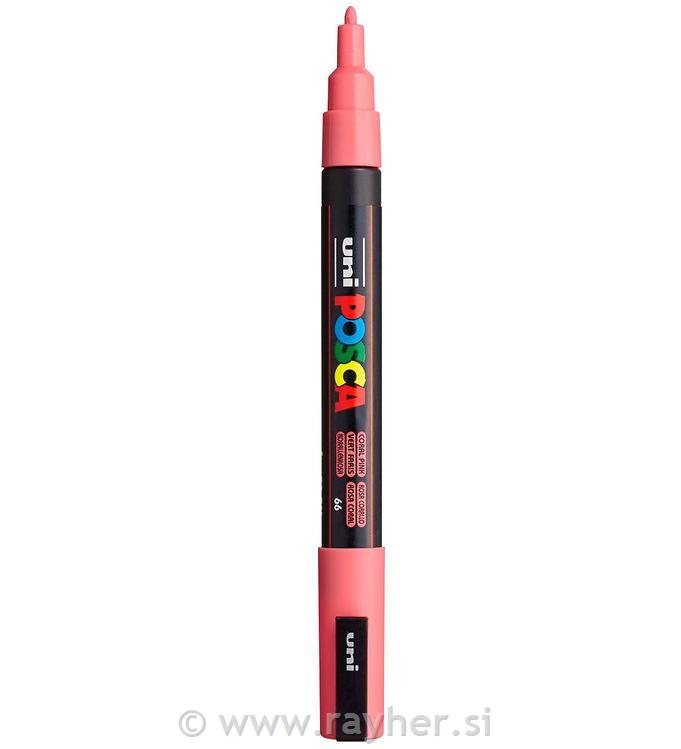 Uni POSCA marker; vrh 0,9-1,3 mm;coral pink