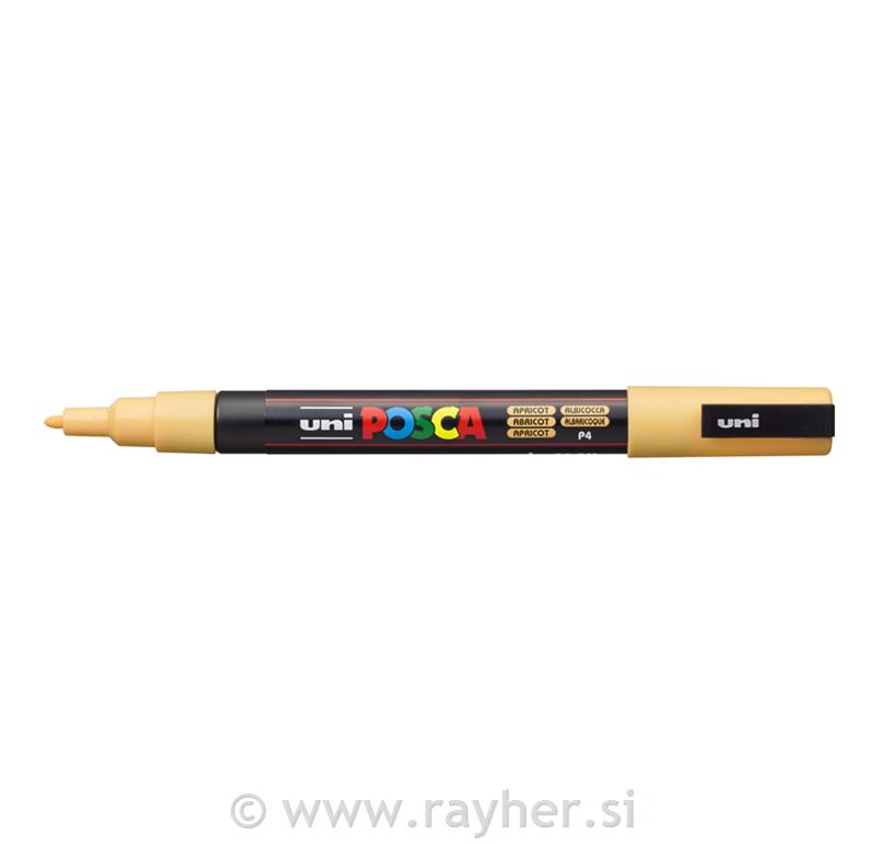 Uni POSCA marker; vrh 0,9-1,3 mm;apricot