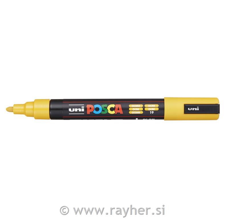Uni POSCA marker; vrh 1,8-2,5 mm;ocker