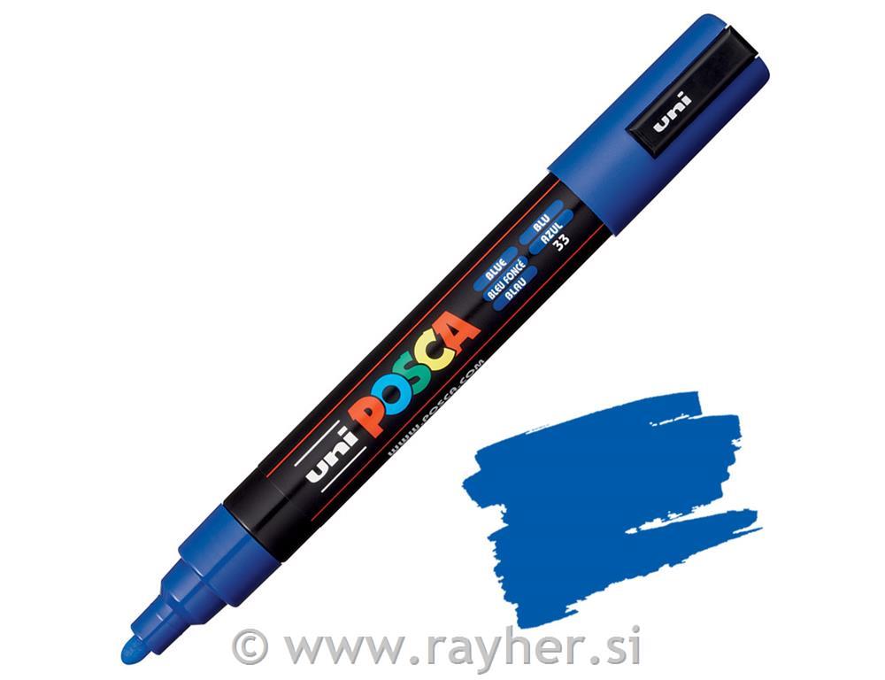 Uni POSCA marker; vrh 1,8-2,5 mm;blue
