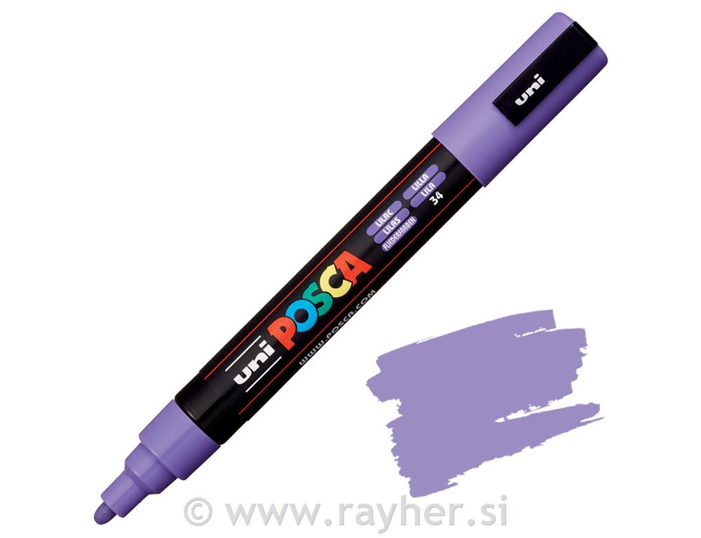 Uni POSCA marker; vrh 1,8-2,5 mm;light violet