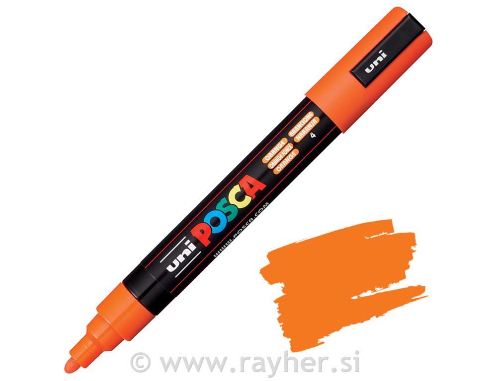 Uni POSCA marker; vrh 1,8-2,5 mm;orange