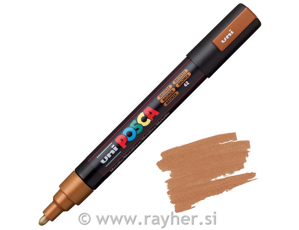 Uni POSCA marker; vrh 1,8-2,5 mm;bronze
