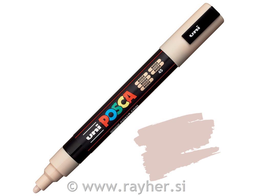Uni POSCA marker; vrh 1,8-2,5 mm;beige