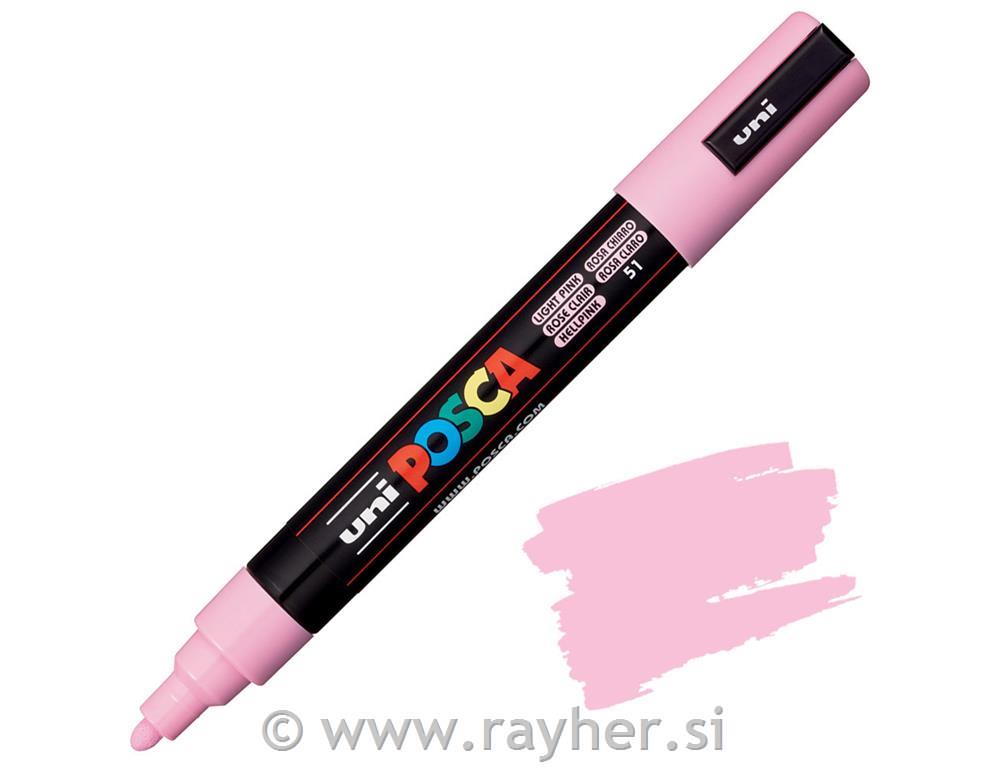 Uni POSCA marker; vrh 1,8-2,5 mm;light pink