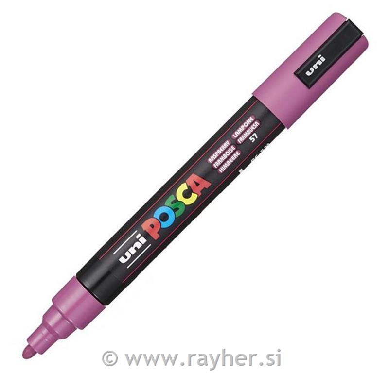 Uni POSCA marker; vrh 1,8-2,5 mm;rasberry