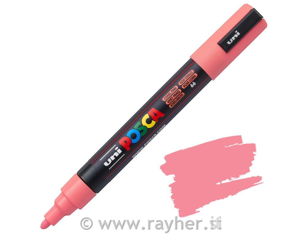 Uni POSCA marker; vrh 1,8-2,5 mm;coral pink