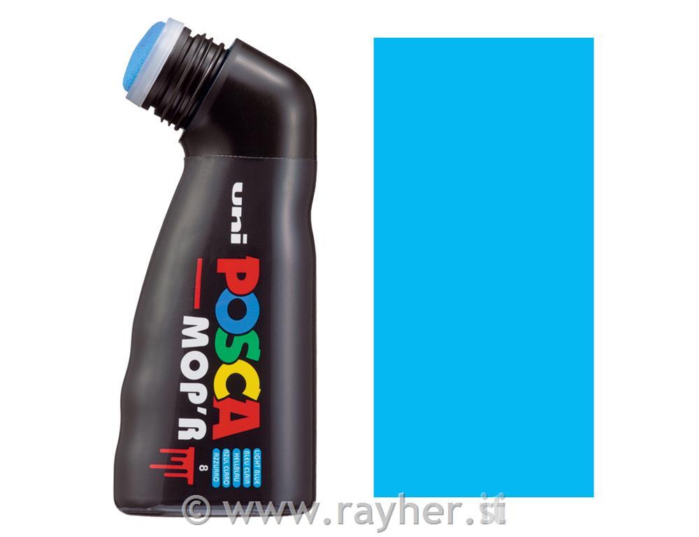 Uni POSCA marker; tip 3-19 mm Mop'R;light blue