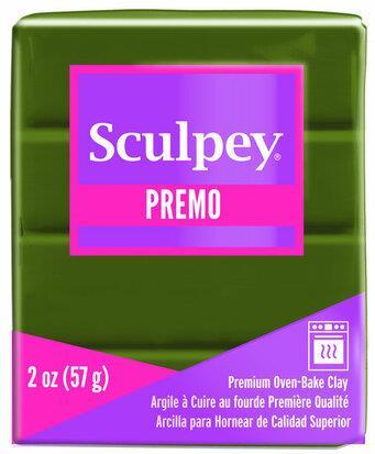 PREMO! Sculpey 57 g, Spanish Olive