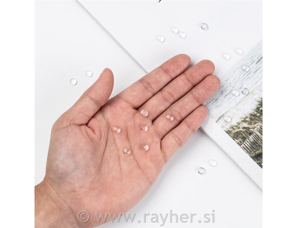 Dekorativno stakalce, okruglo, dijametar6 mm,