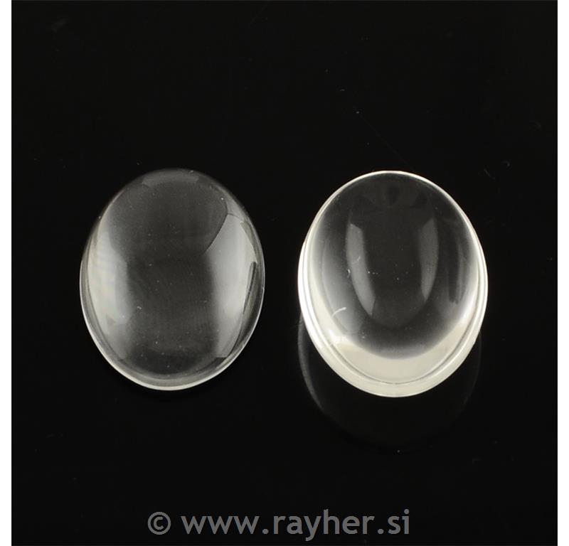 Dekorativno stakalce, oval, 35X25X6,5 mm