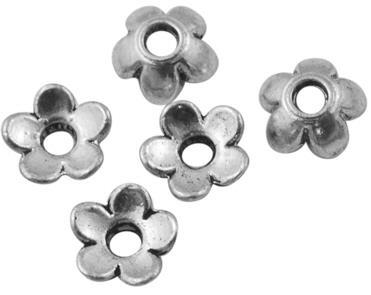 Kapica ze perle, 6.5 mm, set 10/1