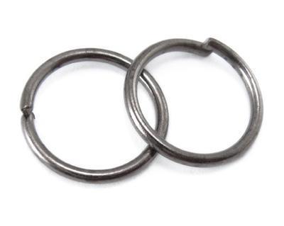 Ringići 5 mm, antrac. boja, set 10