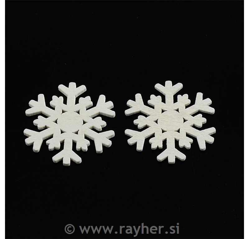 Pahuljice, bijele, set 10