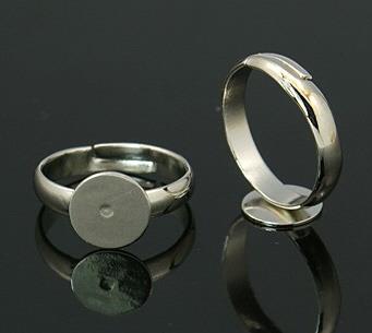 Prsten, boja platine, 19 mm
