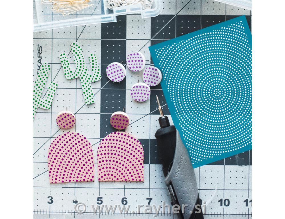 Šablona Silk Screen, Dots