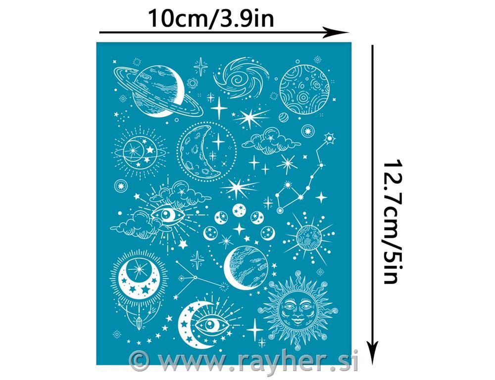 Šablona Silk Screen, Planet