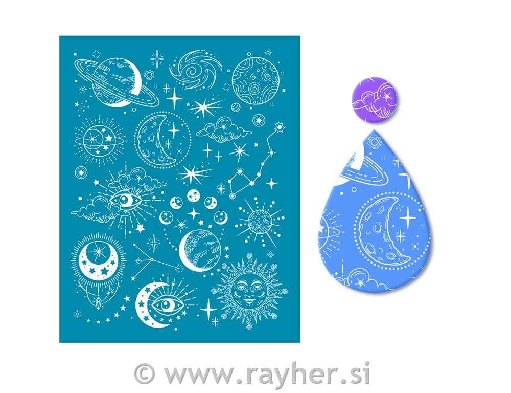 Šablona Silk Screen, Planet