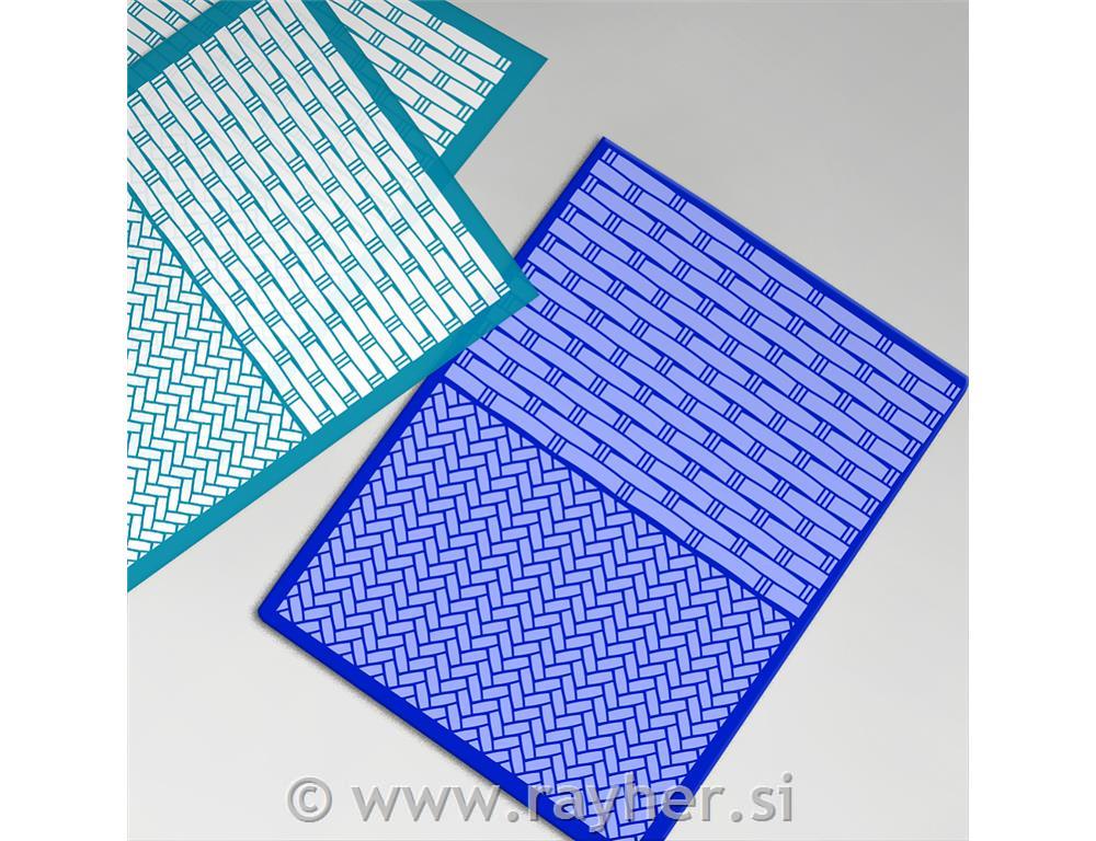 Šablona Silk Screen, Weave