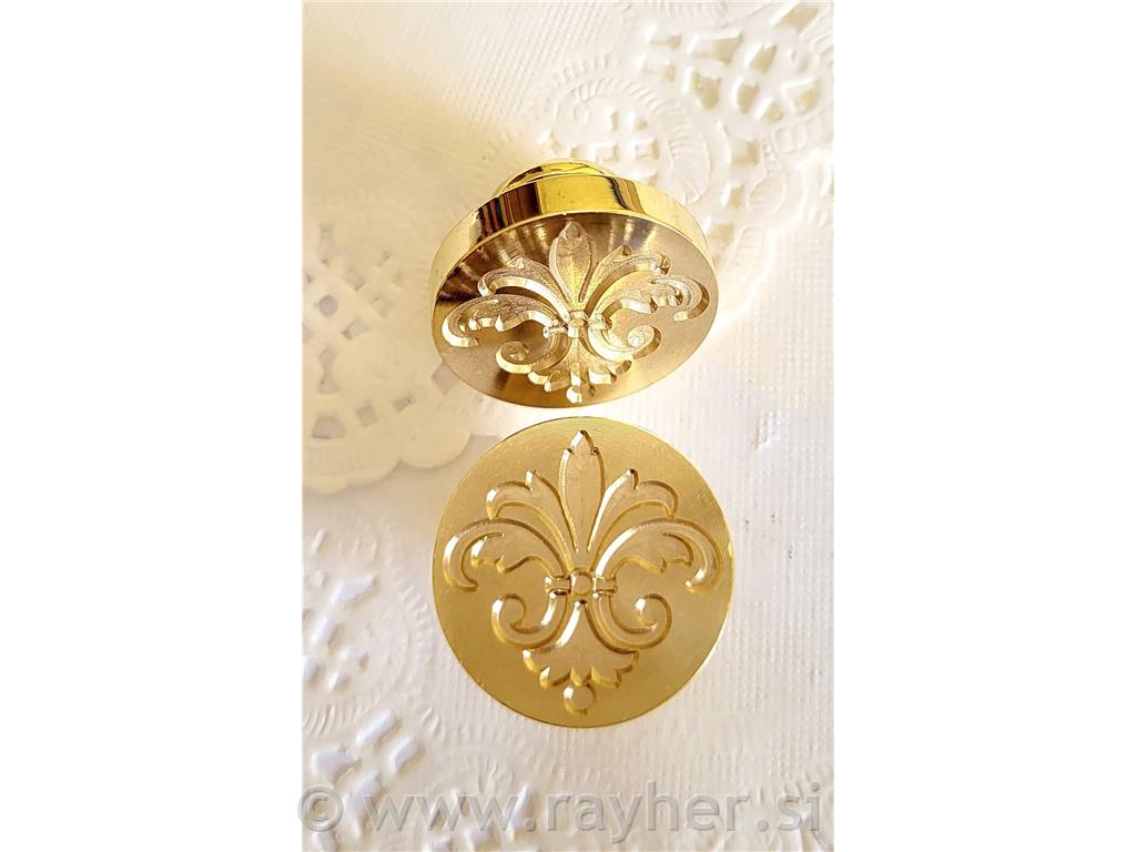 Pečat za vosak Fleur-de-lys Elegant