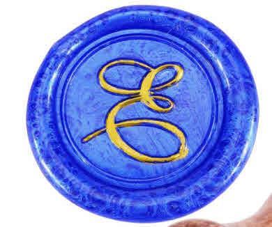 Pečat za vosak, slovo E