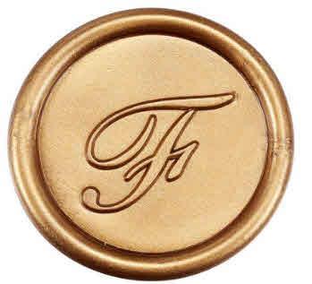 Pečat za vosak, slovo F