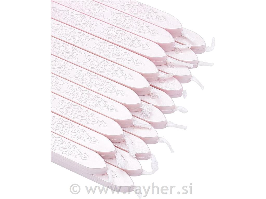 Vosak za pečat, soft pink boja, 1 kom