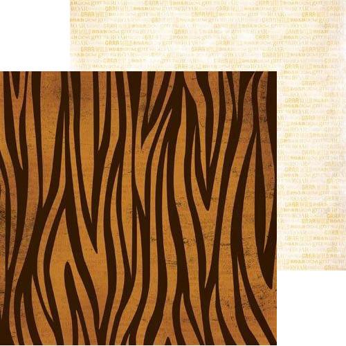Scrapbooking papir Safari Beast