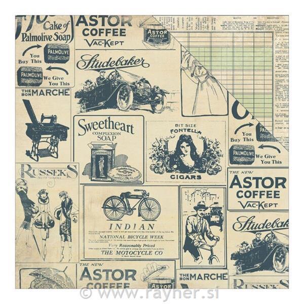 Scrapbooking paper Heritage