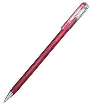 Roler Gel Hybrid Dual Metallic K110 Pink